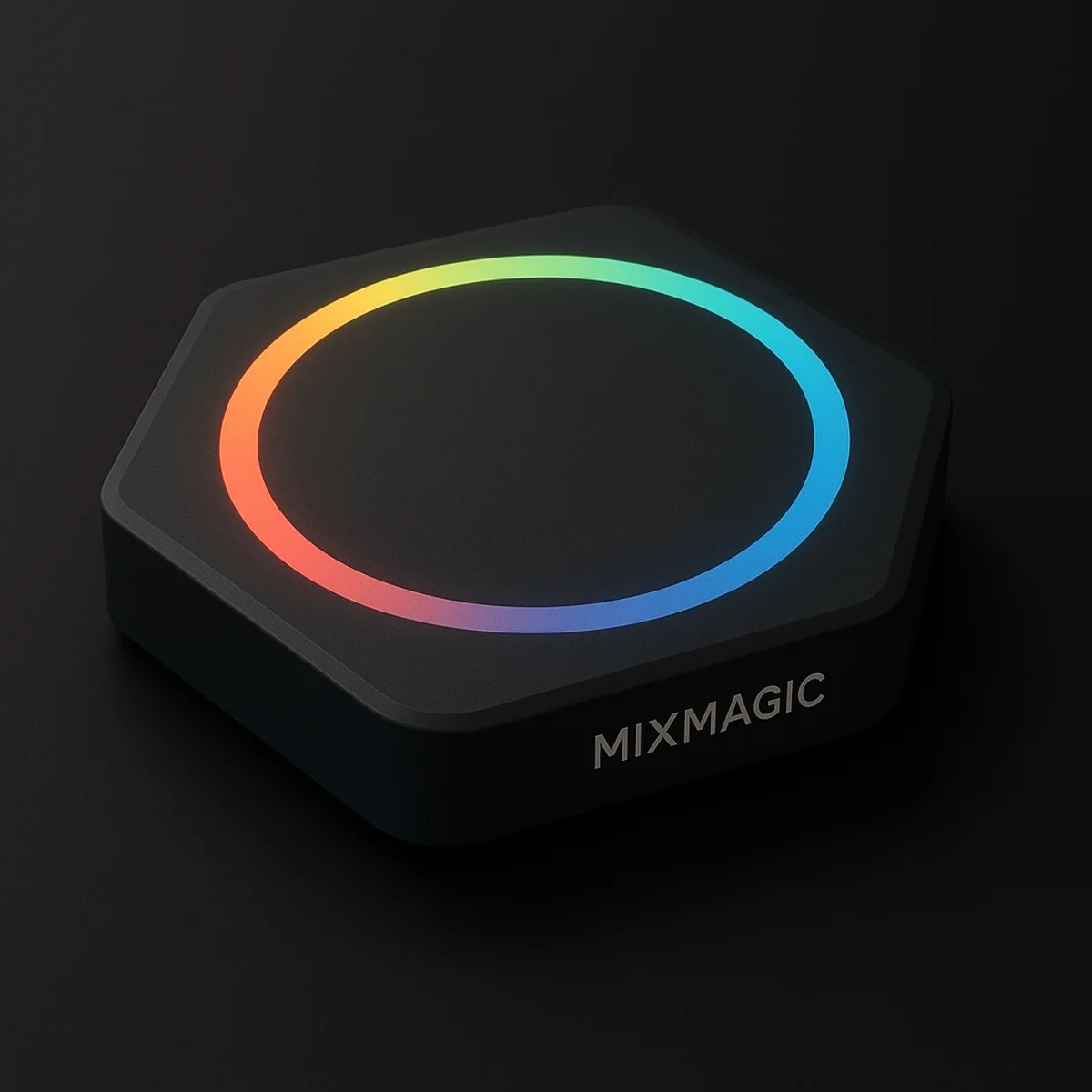 The MixMagic cocktail scale with its LED ring